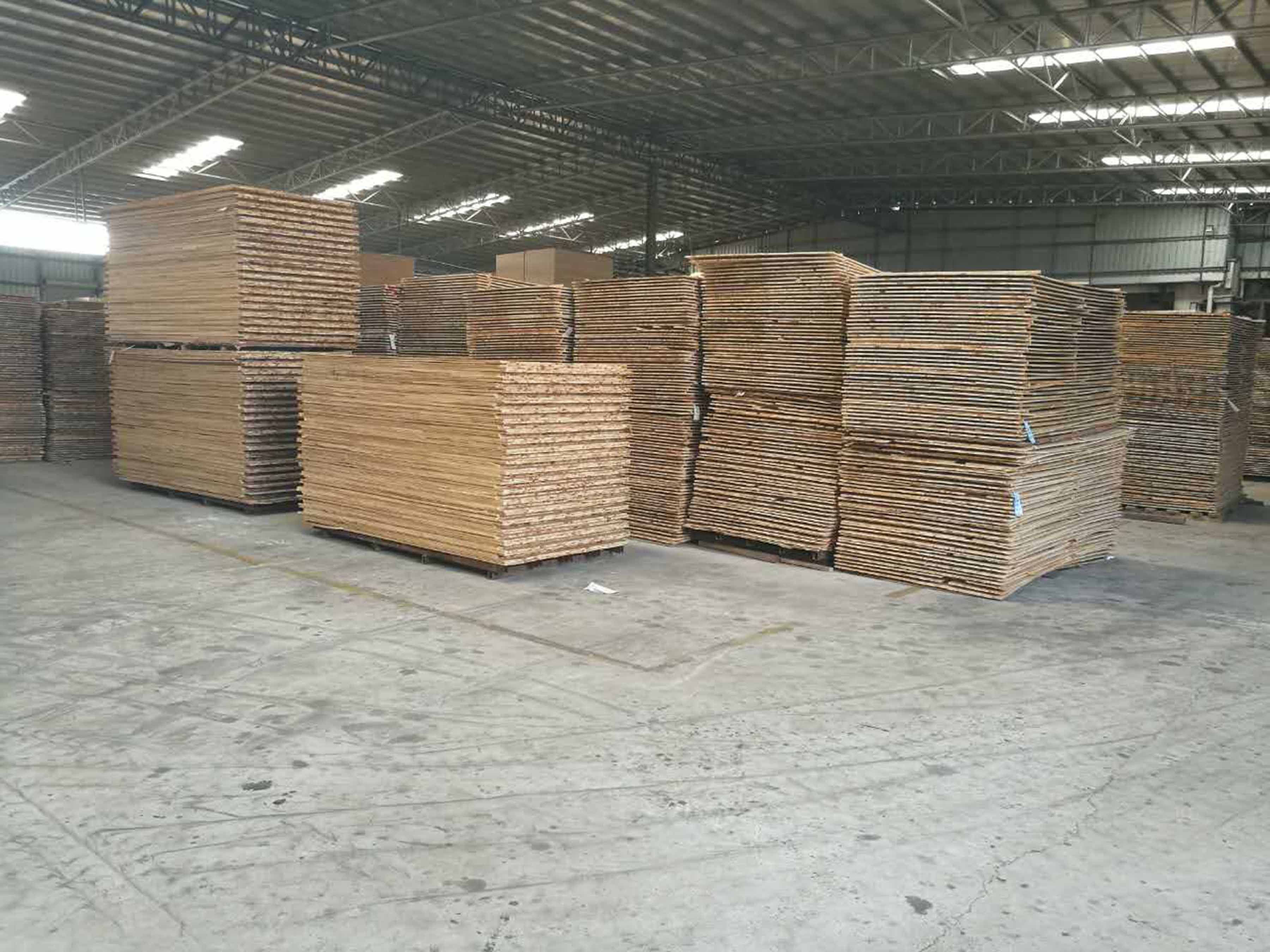 广西桉木芯板加工厂图片